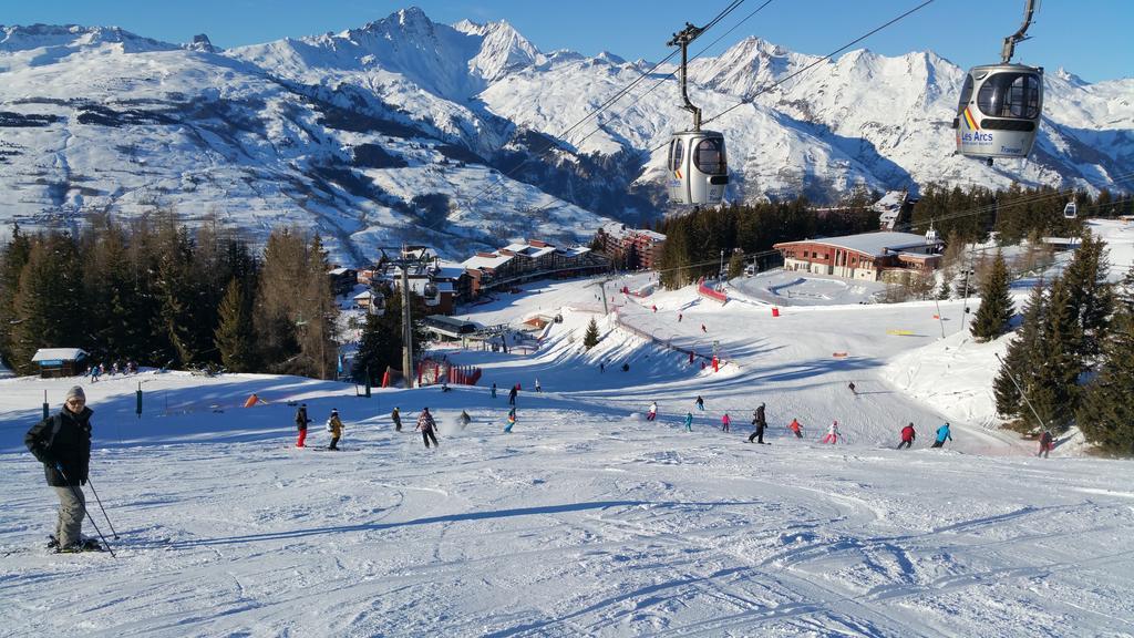 Studio Arc 1800 Skis Aux Pieds Les Arcs  Dış mekan fotoğraf